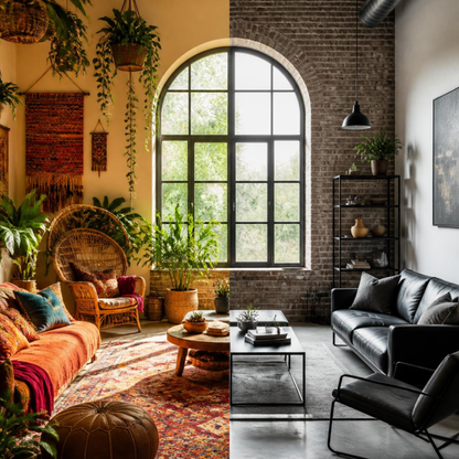 Zo combineer je twee stijlen tot één interieur