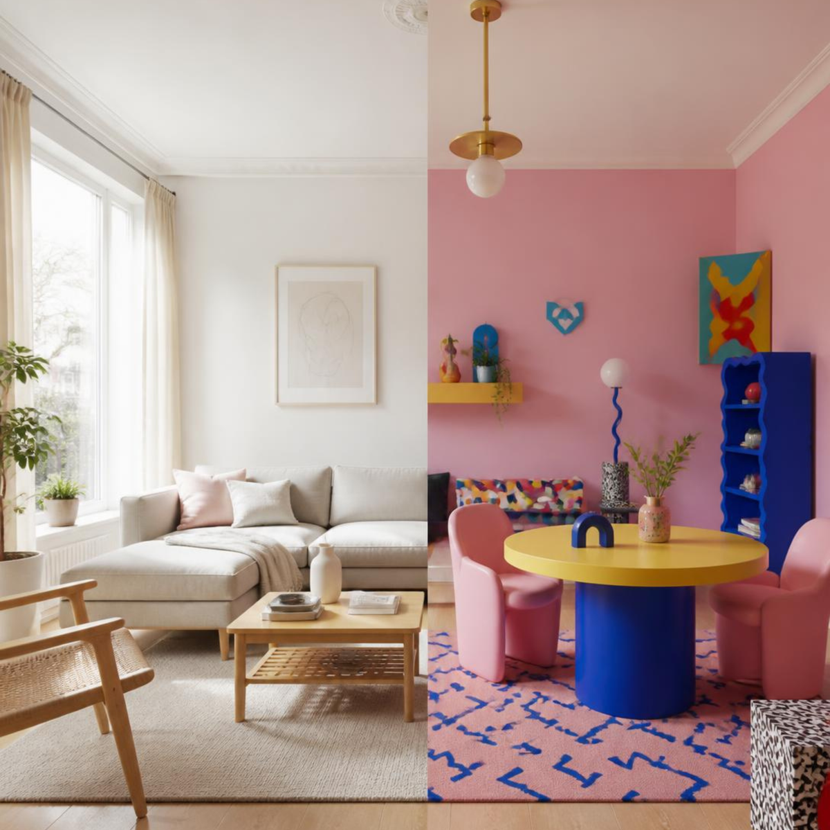 Zo combineer je twee stijlen tot één interieur
