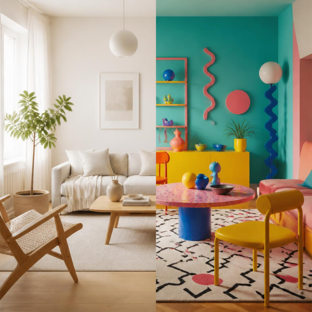 Zo combineer je twee stijlen tot één interieur