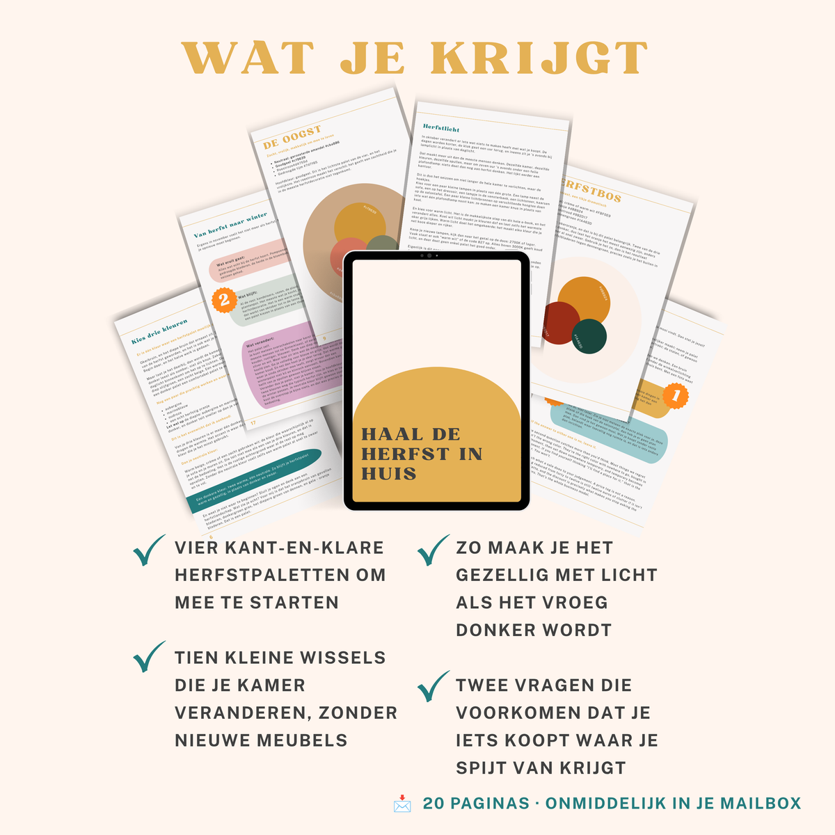 Haal de herfst in huis